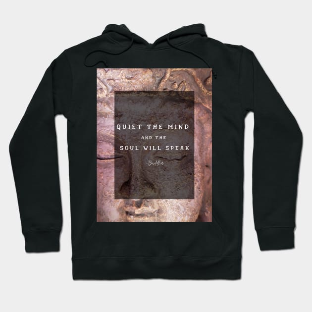 Buddha Quote Hoodie by Sage-Wood